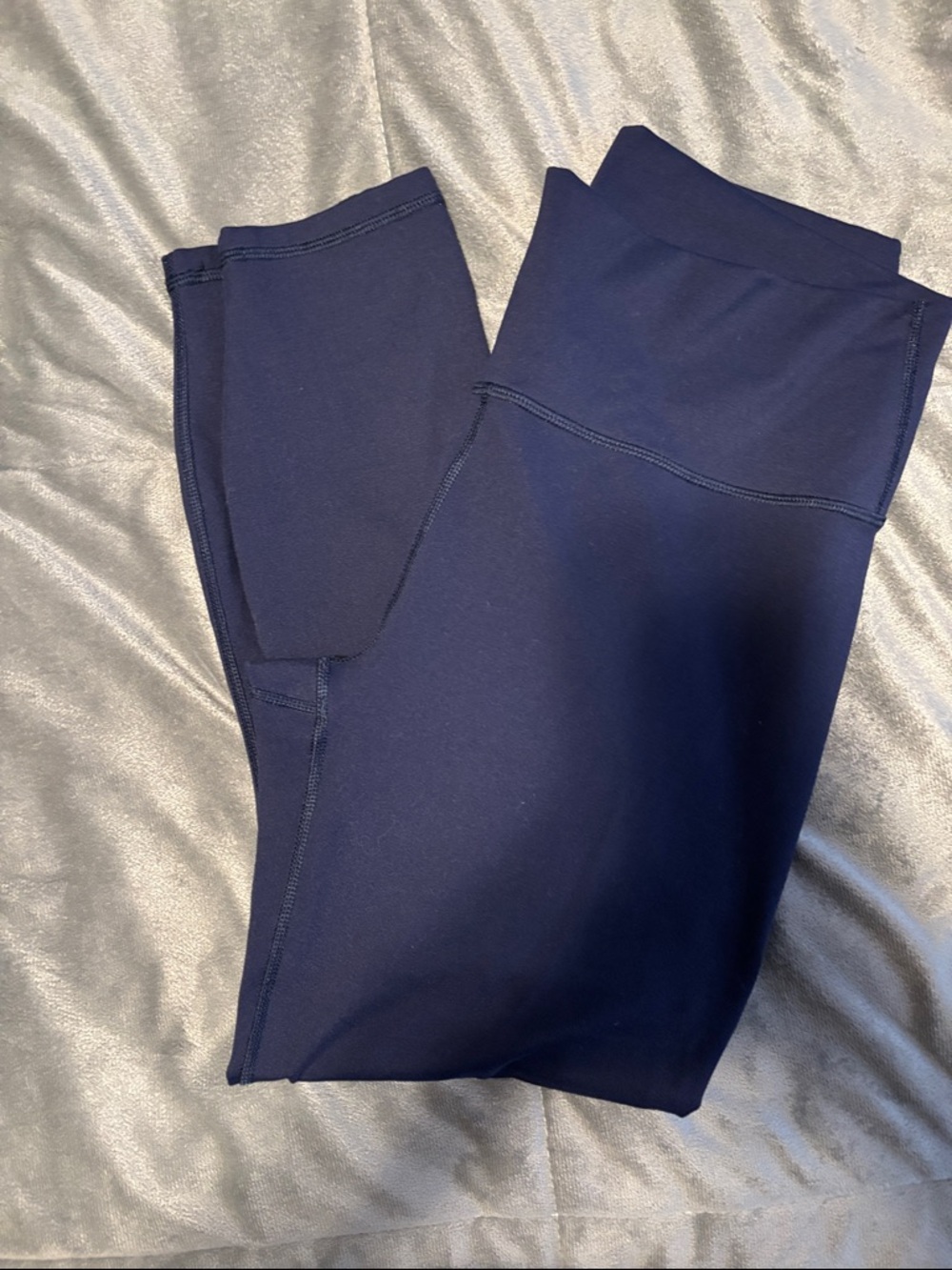 Fabletics Powerhold Navy High-Waist Active Leggings Large